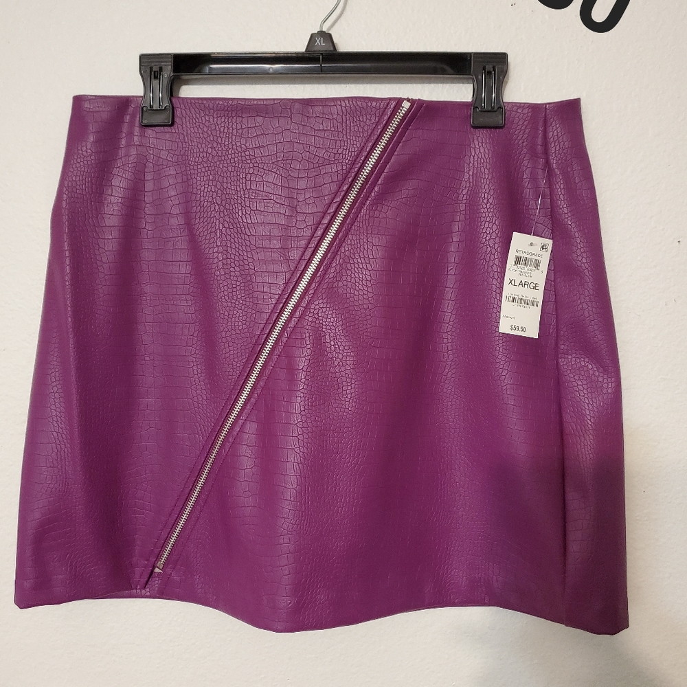Leather Skirt